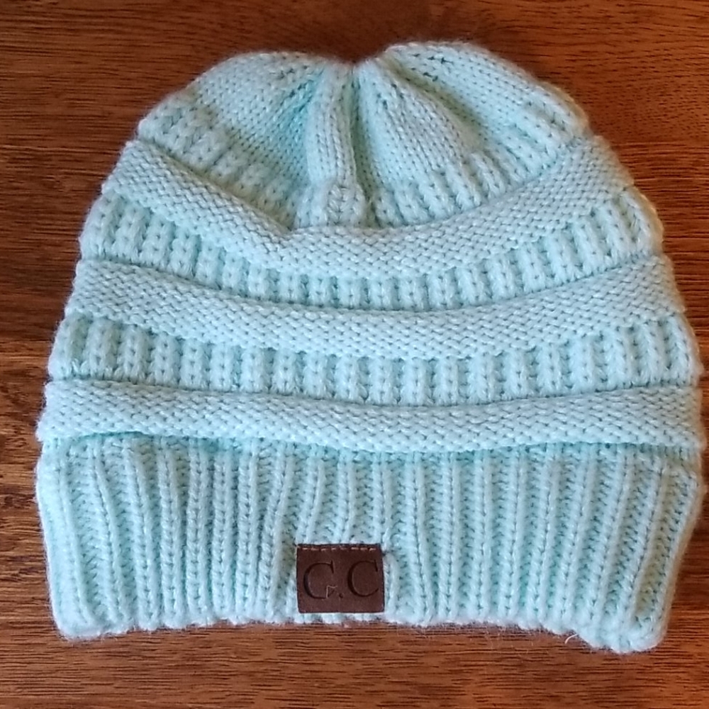 C.C ponytail beanie